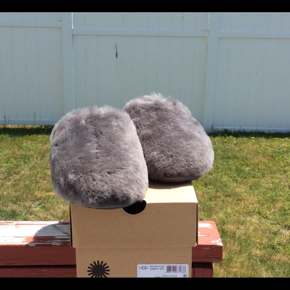 UGG FLUFF CLOG - Picture 3 of 7
